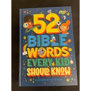 52 Bible Words Every Kid Should Know Illustrated Devotional Book Childrens